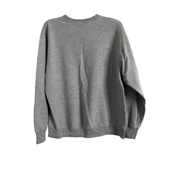 GUC Fruit of the Loom Broken Arrow Eagles Gray Long Sleeve Sweatshirt Size Large - Picture 2 of 5